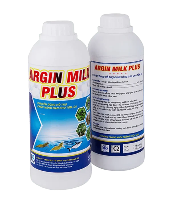 ARGIN MILK PLUS - Thảo dược trị bệnh gan cho tôm 01