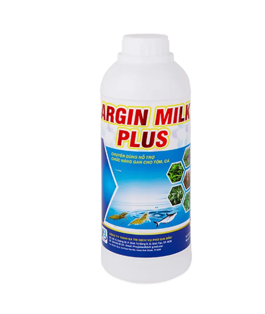 ARGIN MILK PLUS - Thảo dược trị bệnh gan cho tôm 02