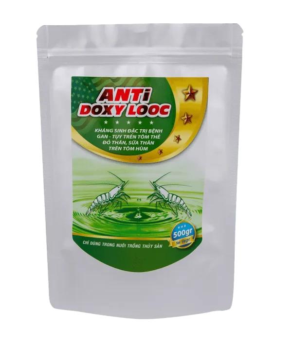 ANTIDOXYLOOC - Thuốc đặc trị bệnh gan tụy trên tôm nuôi, bệnh sữa thân trên tôm hùm-4-min