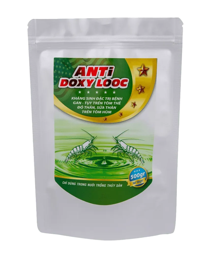 ANTIDOXYLOOC - Thuốc đặc trị bệnh gan tụy trên tôm nuôi, bệnh sữa thân trên tôm hùm-4-min