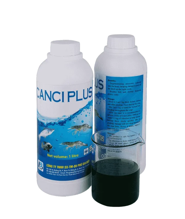 CANCI PLUS AN - Cung cấp khoáng vi lượng và vitamin vào sâu trong cơ thể tôm cá-3-min