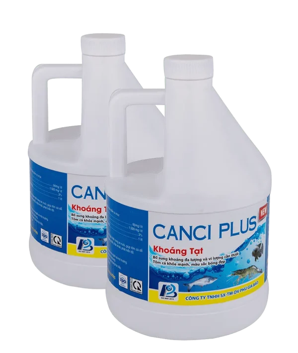 CANCI PLUS TẠT - Khoáng tạt dạng nước, bổ sung vi lượng khoáng cho ao nuôi-min