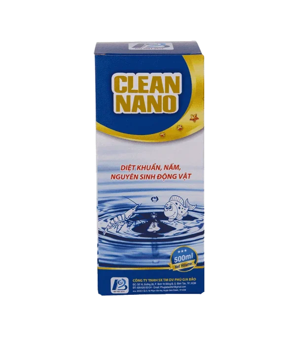 CLEAN NANO - Diệt khuẩn, nấm, sát trùng nguồn nước cực mạnh-2-min