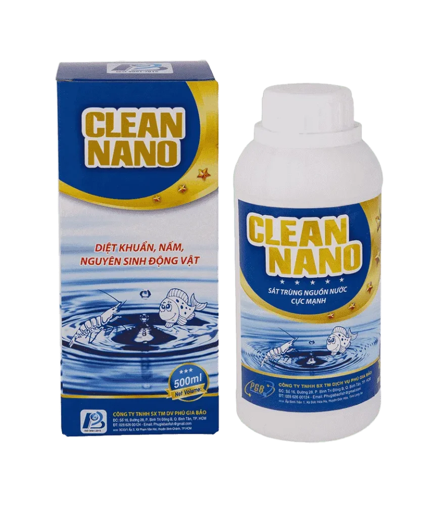 CLEAN NANO - Diệt khuẩn, nấm, sát trùng nguồn nước cực mạnh-4-min