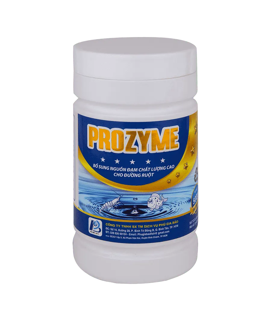 PROZYME - Bổ sung nguồn đạm chất lượng cao cho đường ruột tôm 3