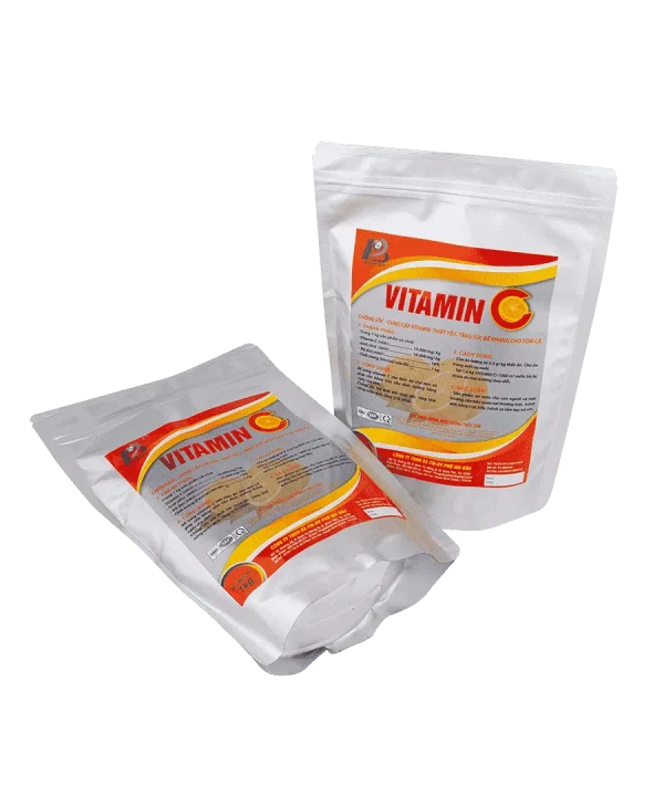 VITAMIN C - Cung cấp Vitamin C, chống sốc, tăng sức đề kháng cho tôm cá-2-min