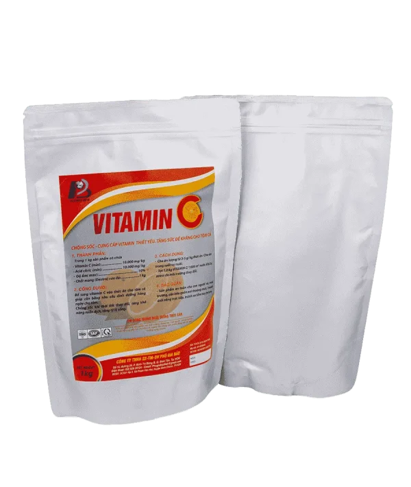 VITAMIN C - Cung cấp Vitamin C, chống sốc, tăng sức đề kháng cho tôm cá-3-min