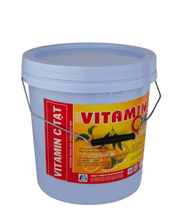 VITAMIN C TAT - Bổ sung vitamin C tạt cho tôm, chống sốc, giảm tress-2-min