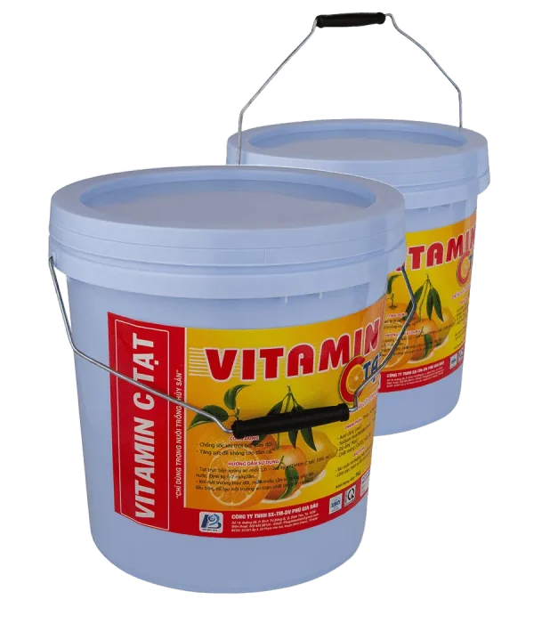 VITAMIN C TAT - Bổ sung vitamin C tạt cho tôm, chống sốc, giảm tress-min