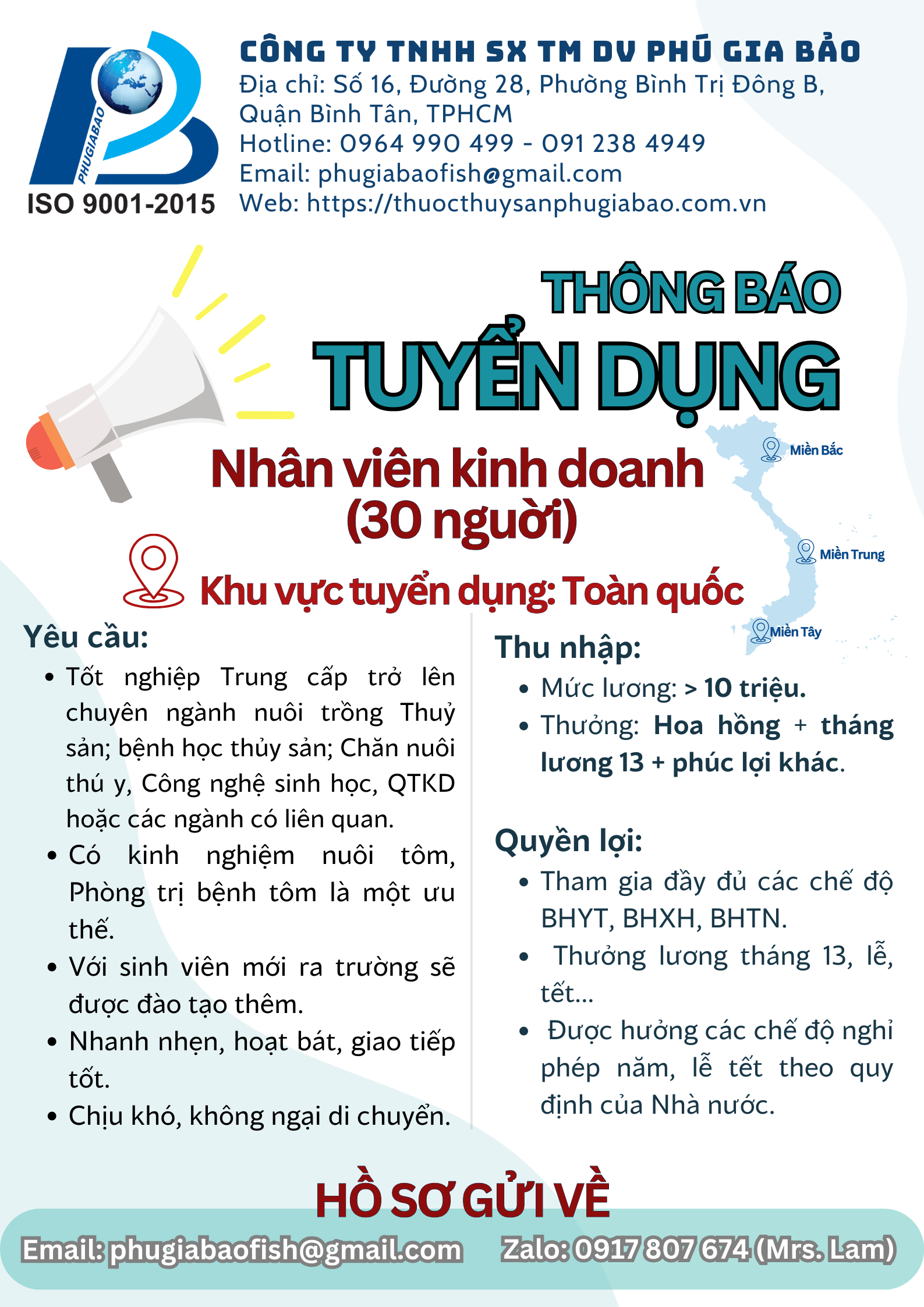 TUYEN DUNG PHU GIA BAO