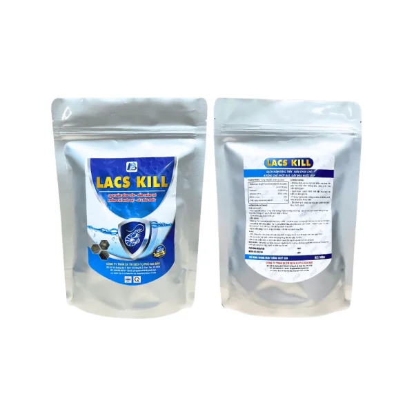 LACS KILL - Vi sinh xử lý nấm đồng tiên, nấm chân chó, khống chế nhớt bạt, gây màu nước - Hình ảnh 4